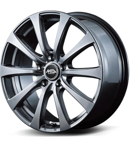 Amazon | 16インチ スタッグ 6.5J+48 5H-114.3 1本 ガンメタ ホイール