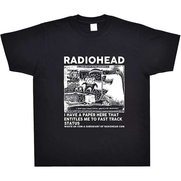 Amazon | Radiohead レディオヘッド トムヨーク ロック バンド tシャツ