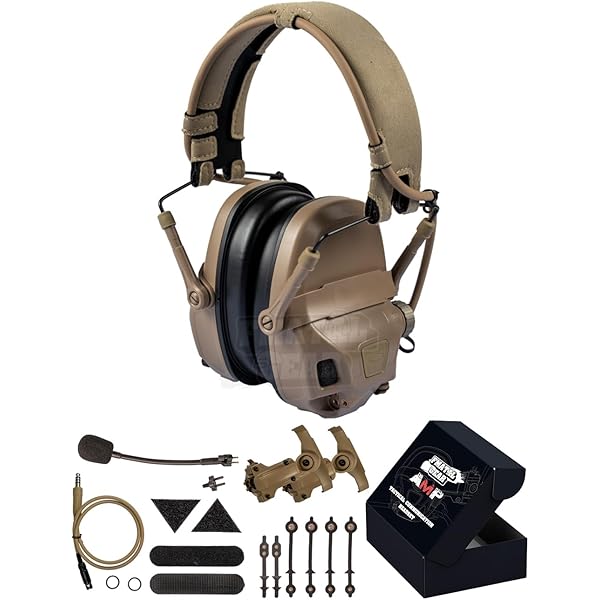 Amazon.co.jp: EOTACTACTICAL Tactical AMP ヘッドセット フルデジタル