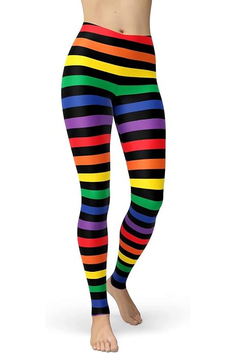 SATINIOR Soft Printed Fashion Leggings 