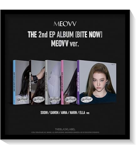 Amazon.co.jp: MEOVV (ミヤオ) -2nd EP [ BITE NOW ] 韓国盤/MEOW