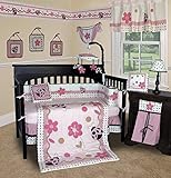 SISI Baby Girl Boutique - Ladybug 13 PCS Crib Bedding by Sisi