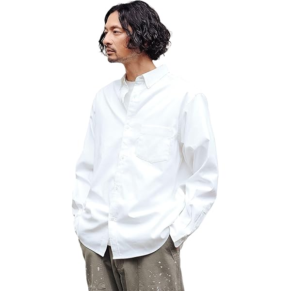 Amazon.co.jp: [ビームス] S/Sシャツ ストライプ イージー ミニ