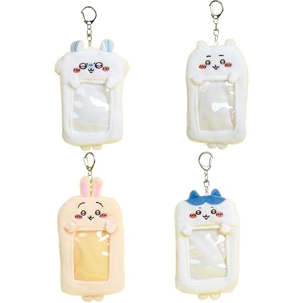 ちいかわ ハチワレ ぬいぐるみ キーホルダー カード ちいかわ ぬいぐるみカードホルダー（ハチワレ） | ちいかわマーケット