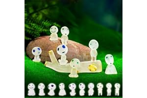 発光ミニフィギュア 10個 ハロウィンデコレーション 小さな置物オーナメント ハロウィン テーブル キッチン 庭の装飾 フェスティバルギフト かくれんぼ