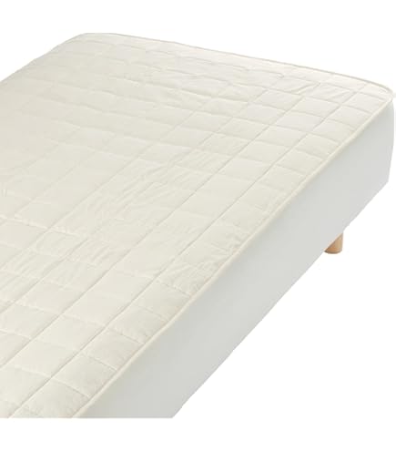 Amazon｜無印良品 ずれにくい敷パッド アイボリー ダブルサイズ 140