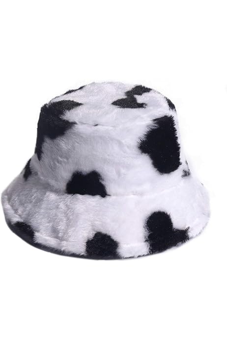PURFANREE Women's Soft Faux Fur Bucket 