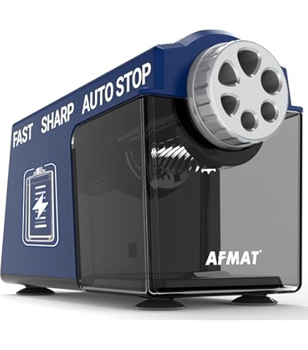 AFMAT Electric Pencil Sharpener 6 Holes With Vietnam