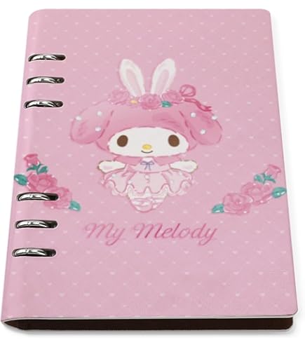 Amazon.co.jp: マイメロ バインダーノート メモ帳 システム手帳