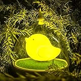 iCoco鳥かごNightlights携帯型デザイン充電式タッチ調光インテリジェントLED周囲光センサー振動ランプfor Kids イエロー AM92202-Dasny-US