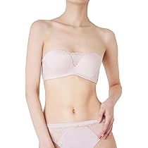 【新品】ROSIER 〈E65〉ストラップレスブラ/ 〈M〉ショーツ Everyday Essential Strapless Bra - ズレずに快適なノン