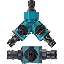 01* 簡単取り付け 2WAY ホースコネクター 蛇口分岐 蛇口ホース 庭 散水 Amazon | 簡単取り付け 2WAYホースコネクター｜蛇口分岐｜蛇口ホース