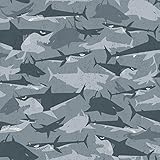 York Wallcoverings Walt Disney Kids II Shark Wallpaper Memo Sample, 8-Inch x 10-Inch, Pale/Medium an