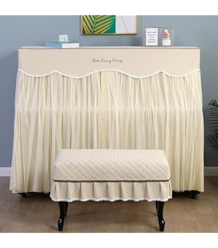 Amazon.co.jp: 【クロス付特別版IS】ピアノ背もたれ椅子カバー