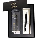 名入れ 【純正 替え芯セット ギフトBOX】 パーカー IM ボールペン PARKER (【替え芯付き】マットブラックCT)