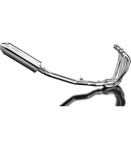 Amazon | DELKEVIC フルエキゾースト マフラーシステム / 4-2 円形