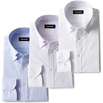 Amazon.co.jp: [オリヒカ] ワイシャツ 形態安定 長袖 3枚 セット 抗菌