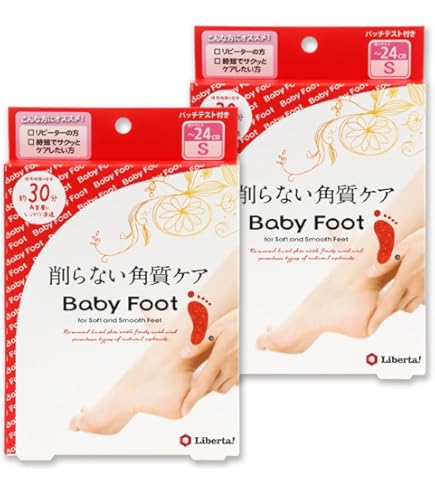 Amazon.co.jp: ベビーフット (Baby Foot) イージーパック 60分タイプ S