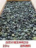 自然大磯化粧玉砂利3分　お花・お庭のアクセントに (20 キログラム)