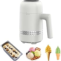 Amazon | HOLELIN アイスクリームメーカー 予冷不要 ペルチェ式