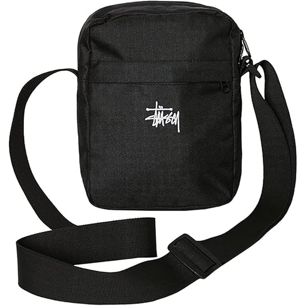 Amazon.co.jp: Stussy MESSENGER BAG GRAFFITI BLACK Shoulder Bag 
