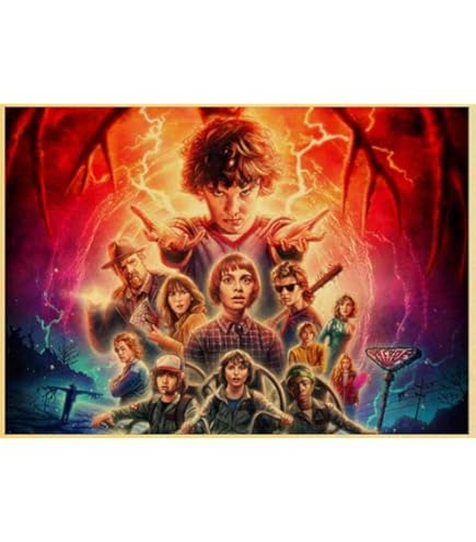 Amazon | ストレンジャー・シングス-3Dジグソーパズル1000ピース、大人