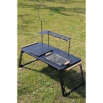 バーベキューアイアンテーブル FX-7165ver2 アイアンBBQローテーブル Amazon | CHANODUG OUTDOOR バーベキューアイアン FX-7165ver2