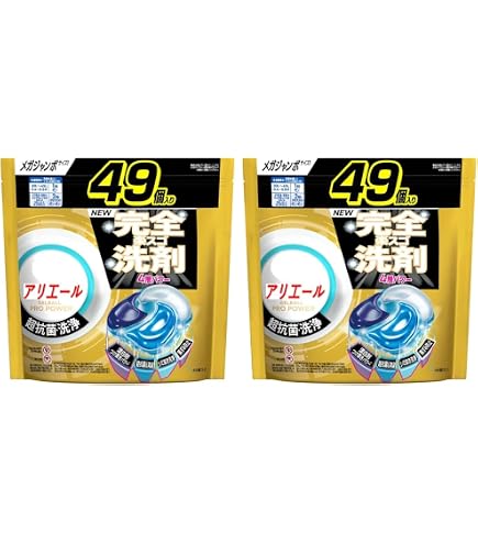 Amazon | P&G アリエールジェルボールプロ パワー メガJ 49個