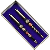 東出漆器 高級蒔絵ボールペンペア(富士・鶴) 1305