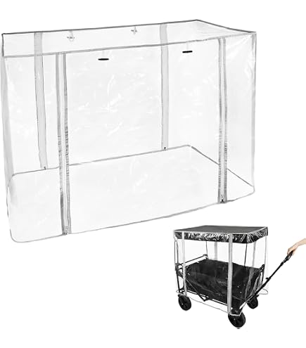 YEEDOIDO C2 Wagon Canopy - Waterproof Awning Shade Cover For Kids Beach Wagons, Fits Mac Sports & Similar Utility Carts