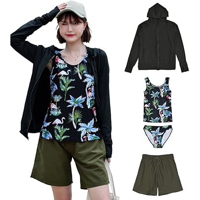 Amazon | [コーエン] 5点セット ボーダープルオーバー スイム