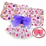 子供用 女の子 浴衣 浴衣ドレス ガールズ 帯2本付き 七夕 夏祭り 花火大会 盆踊り fo-tmyd02 150cm No01