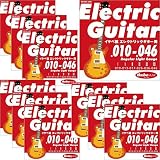 Ikebe Original Electric Guitar Strings “イケベ弦 エレキギター用 010-046” [Regular Light Gauge/IKB-EGS-1046]×10セット