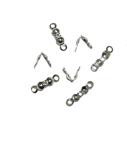 Amazon | HARU雑貨 シルバー ボールチップ 4mm 100個セット 銀 カン