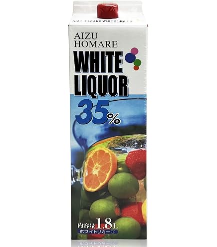 Amazon.co.jp: 手作り果実酒 ホワイトリカー35度 1800ml : 食品・飲料