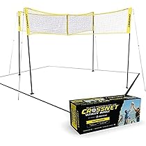 Amazon | CROSSNET 4ウェイバレーボールネットセット 調節可能な