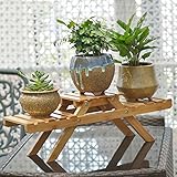 Plant shelf ストレージラックシェルフラックの理想的なポットの花壇や潅木の庭園ストレージシェルフラックハーブホルダー Flower racks ( サイズ さいず : 56 cm 56 cm