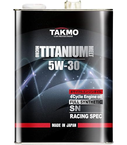 Amazon | TAKMO(旧TAKUMIモーターオイル) エンジンオイル 5L 10W-55