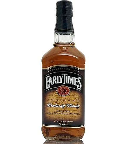 Amazon.co.jp: Early Times White 12 Bottles [Whiskey America] 23.7