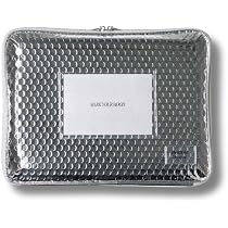 Amazon.co.jp: BUBBLE FRAME METAL ZIP CASE シルバー PCケース14