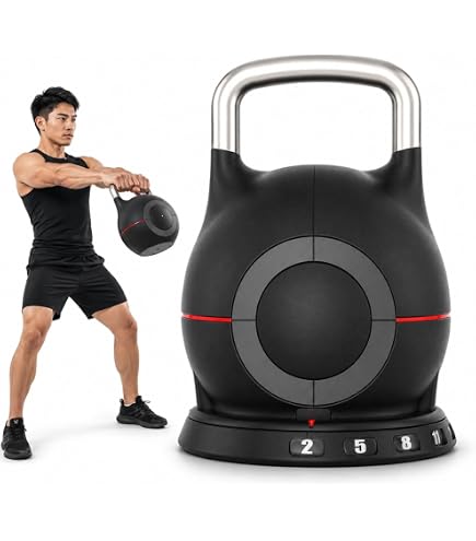 Amazon | [レップフィットネス]アジャスタブルケトルベル 8-16kg（2kg