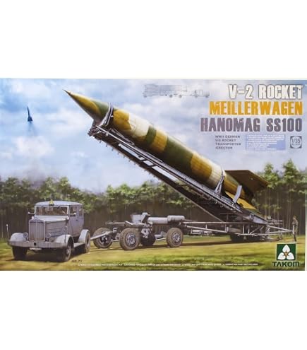 Amazon | TAKOM 1/35 第二次世界大戦 ドイツ軍 V2ロケット プラモデル