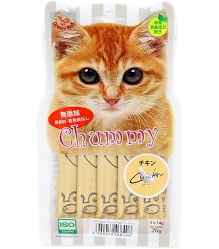 Amazon.co.jp: 【猫用 おやつ】ちゃーみぃ Chummy（チャーミー） 14g×5