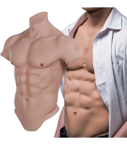 筋肉スーツ　シリコン　コスプレ　ファスナー付き Amazon.co.jp: [Kyonyuao] ファスナー付きのシリコン筋肉スーツ 着脱