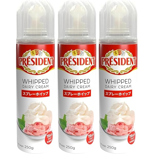 Amazon.co.jp: GS136958-8P ベルギー産 スプレー ホイップクリーム