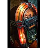 アメリカンスタイル ジュークボックス風 CDラジカセ アンティーク コレクション オシャレガレージ 店舗 ダーツ 入手困難非売品 古着屋