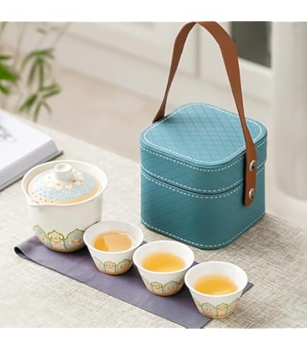 Amazon.co.jp: 九谷焼 九谷 庄三 作 茶器セット 色絵 急須 湯冷まし