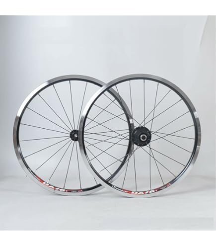 20インチ451ホイールセット　シルバー　Ｆ100Ｒ135　30mmリムブレーキ 221311SW」20インチ 451 ホイールセット シルバー シマノ11速