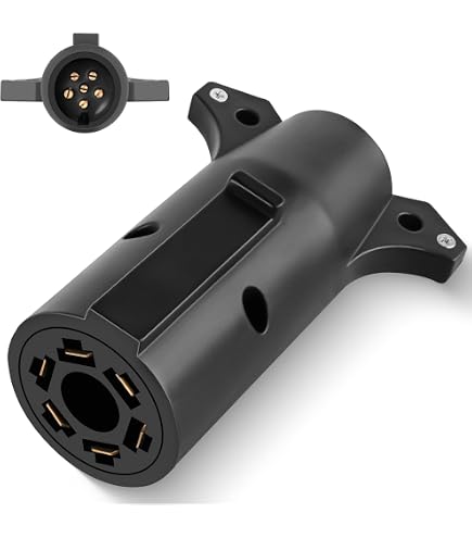 Amazon.co.jp: CXTM 7ピンから6ピントレーラーアダプター 6ウェイから7