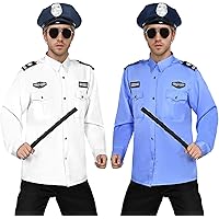 Amazon.co.jp: [Angenster] ハロウィン ポリス コスプレ 警察官